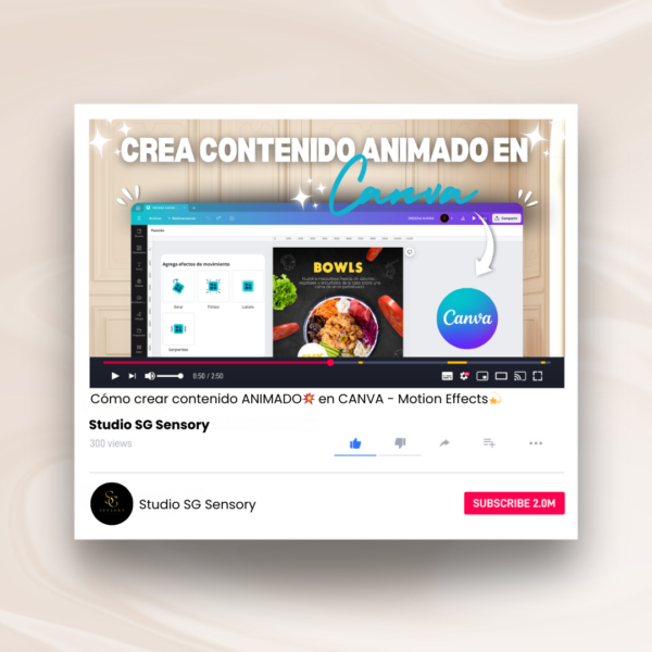 Diseño de miniatura para YouTube