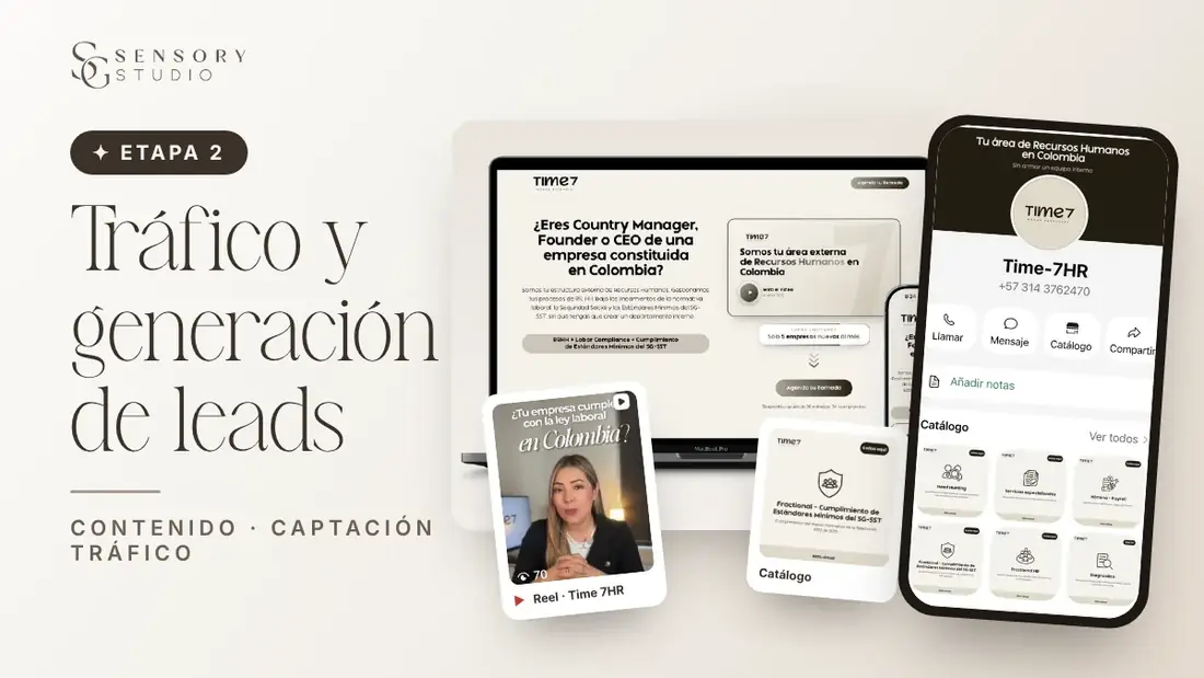 Etapa 2: Tráfico y generación de leads